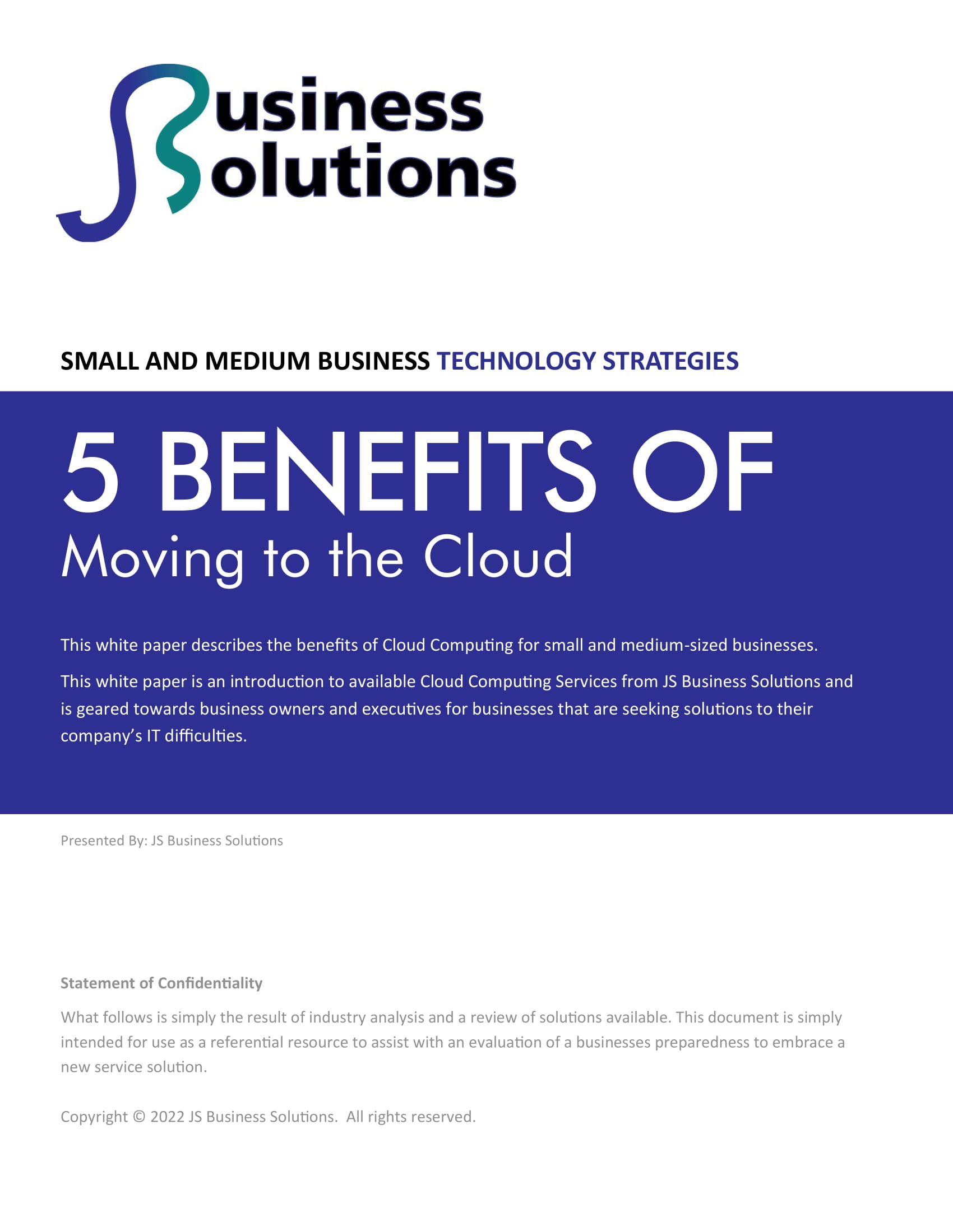 Download Cloud Whitepaper 